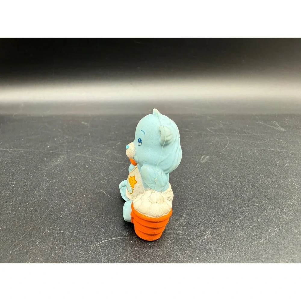 Vintage 1984 Baby Tugs Care Bears Figurine AGC Blue PVC Collectible‎